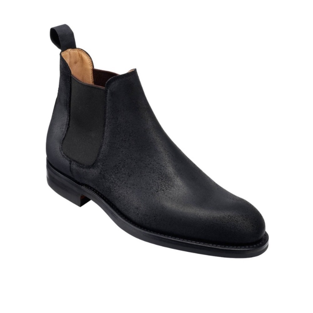 Crockett & Jones suede Chelsea boot